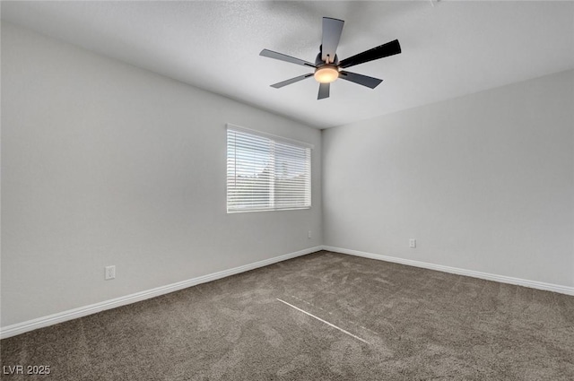 917 Intrigue Way, Las Vegas, NV 89128 - carpeted spare room featuring ceiling fan and baseboards