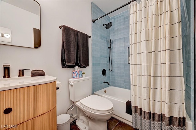 3022 El Camino Ave, Las Vegas, NV 89102 - full bath featuring shower / bath combo with shower curtain, vanity, and tile patterned floors