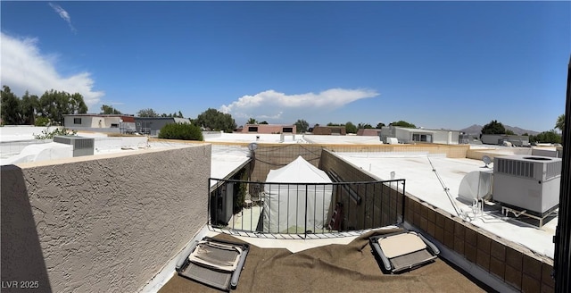 3708 Heritage Ave, Las Vegas, NV 89121 - patio / terrace with a residential view