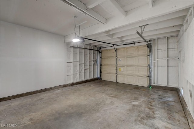 4512 Mark Ave, Las Vegas, NV 89108 - garage featuring baseboards and a garage door opener