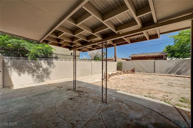 4804 Apawana Ln, Las Vegas, NV 89108 - fenced backyard with a patio