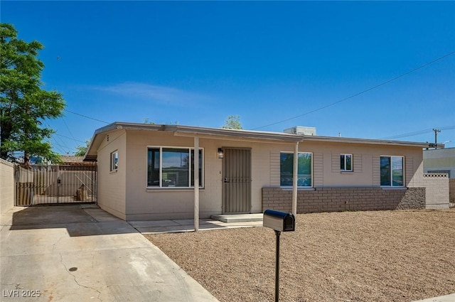 4804 Apawana Ln, Las Vegas, NV 89108 - ranch-style home featuring a gate