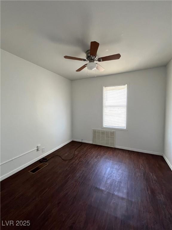2170 W Gally Rd, Pahrump, NV 89060 - spare room featuring wood finished floors and a ceiling fan