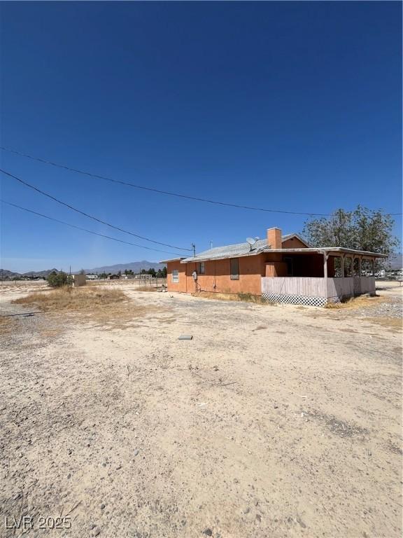 2170 W Gally Rd, Pahrump, NV 89060 - view of yard