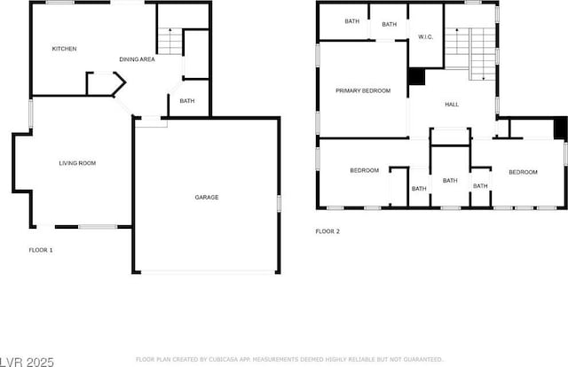 6005 Bristol Crest Ln, Las Vegas, NV 89139 - view of property floor plan