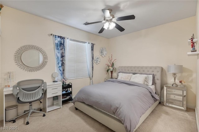 7112 Rancho De Taos Ct, Las Vegas, NV 89130 - carpeted bedroom with a ceiling fan