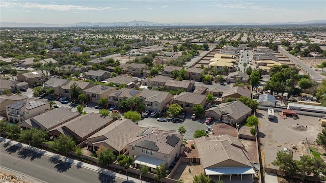 7112 Rancho De Taos Ct, Las Vegas, NV 89130 - aerial view of residential area with mountains