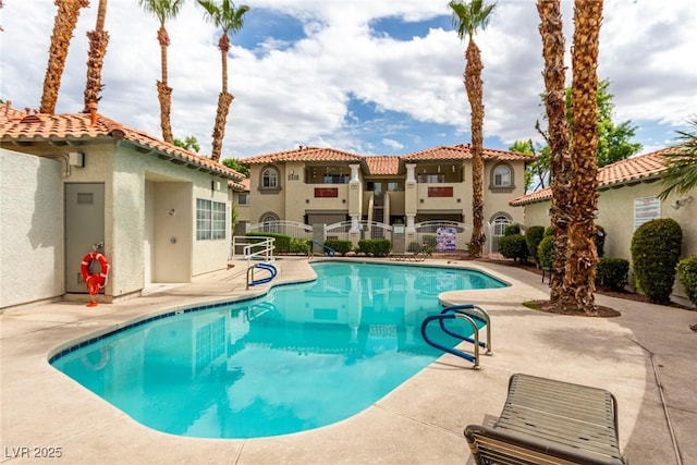 3408 Winterhaven St Unit 203, Las Vegas, NV 89108 - community pool featuring a patio