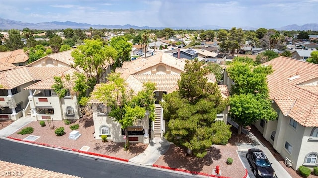 3408 Winterhaven St Unit 203, Las Vegas, NV 89108 - aerial perspective of suburban area featuring mountains