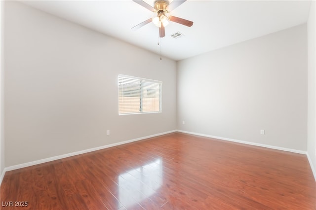1635 Otto Merida Ave, Las Vegas, NV 89106 - spare room featuring wood finished floors and a ceiling fan