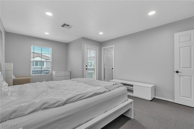 9074 Maycott Ave, Las Vegas, NV 89148 - bedroom featuring carpet floors and recessed lighting