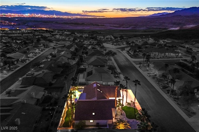 1144 Calico Ridge Dr, Henderson, NV 89011 - drone / aerial view of a mountain backdrop