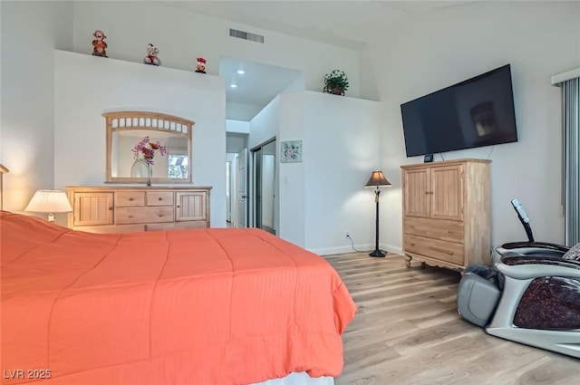 7068 Bright Springs Ct, Las Vegas, NV 89113 - bedroom with wood finished floors and baseboards