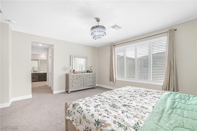 10189 Magnolia Creek St, Las Vegas, NV 89141 - carpeted bedroom with baseboards and ensuite bathroom