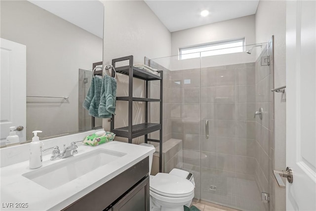 10189 Magnolia Creek St, Las Vegas, NV 89141 - full bath featuring a stall shower and vanity