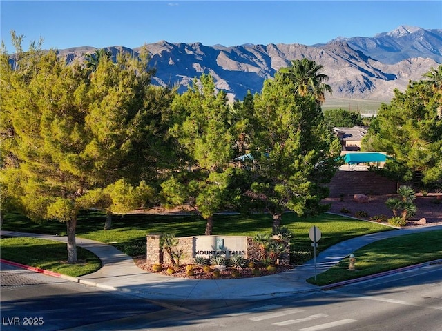 5520 Carrara Pointe St, Pahrump, NV 89061 - mountain view