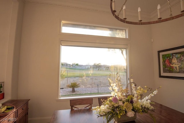 9 Knob Oak Dr, Henderson, NV 89052 - dining area with crown molding