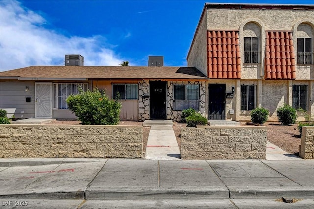 3912 Palos Verdes St, Las Vegas, NV 89119 - multi unit property with a tiled roof and a chimney