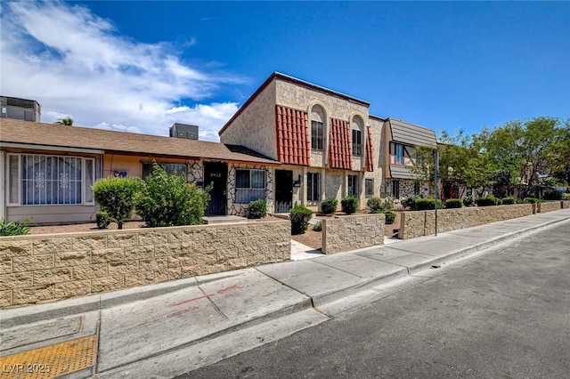 3912 Palos Verdes St, Las Vegas, NV 89119 - view of front of home with stone siding