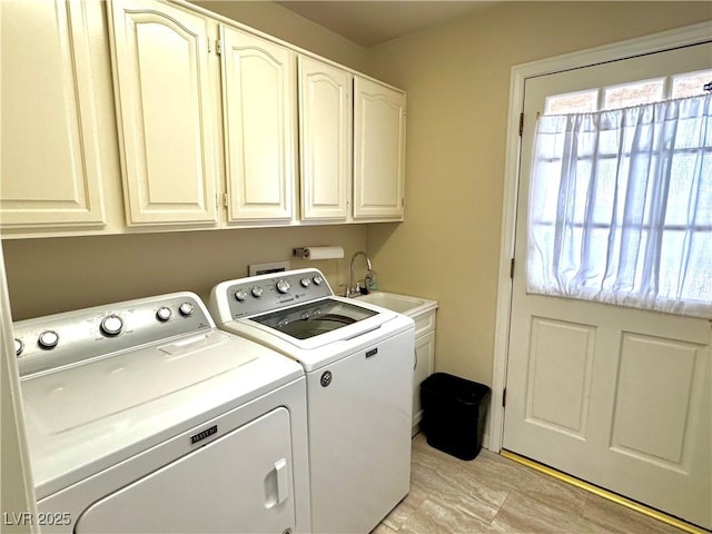 2975 Montessouri St, Las Vegas, NV 89117 - washroom with separate washer and dryer and cabinet space