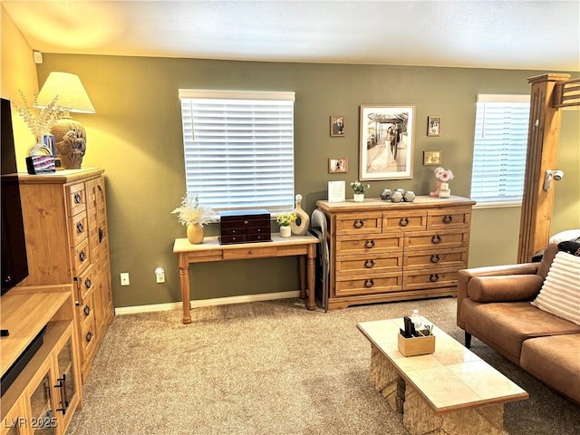 2975 Montessouri St, Las Vegas, NV 89117 - living room featuring light carpet
