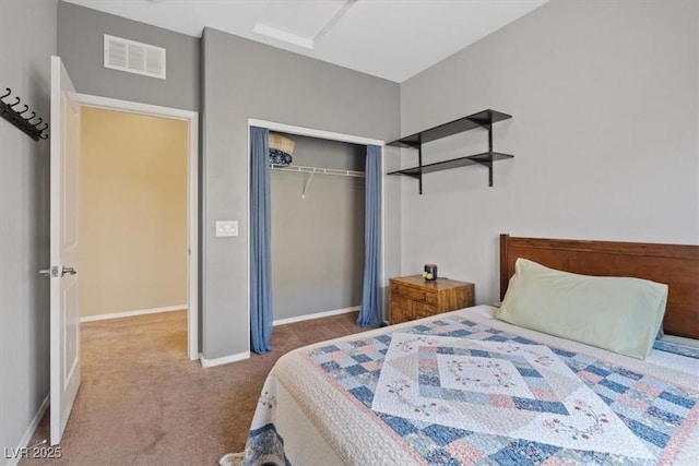 9305 Briar Bridge Ave, Las Vegas, NV 89148 - carpeted bedroom with a closet and baseboards