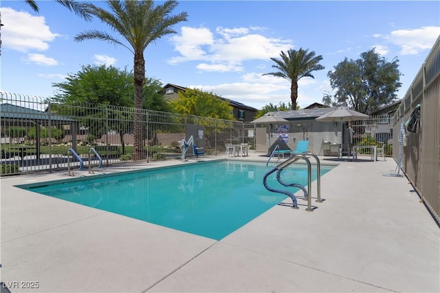 7515 Emerald Stars St Unit 102, North Las Vegas, NV 89084 - community pool featuring a patio