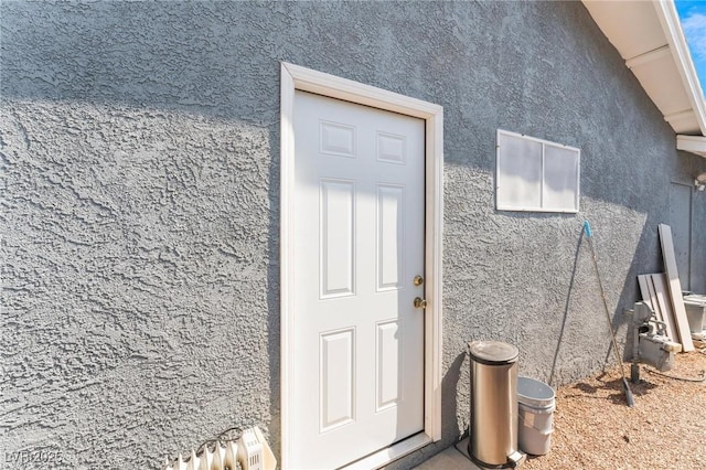 2690 Diamante Cir, Las Vegas, NV 89121 - view of exterior entry with stucco siding