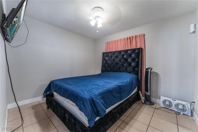 2690 Diamante Cir, Las Vegas, NV 89121 - bedroom featuring light tile patterned floors and baseboards