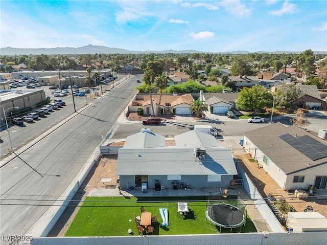 2690 Diamante Cir, Las Vegas, NV 89121 - aerial perspective of suburban area featuring a mountainous background