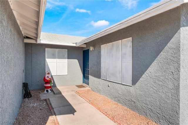 2690 Diamante Cir, Las Vegas, NV 89121 - property entrance featuring stucco siding