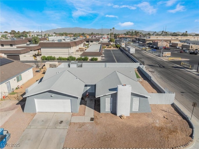 2690 Diamante Cir, Las Vegas, NV 89121 - aerial perspective of suburban area featuring a mountainous background