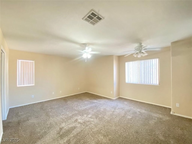 5266 Souvenir Ln, Las Vegas, NV 89118 - carpeted empty room with a ceiling fan and baseboards