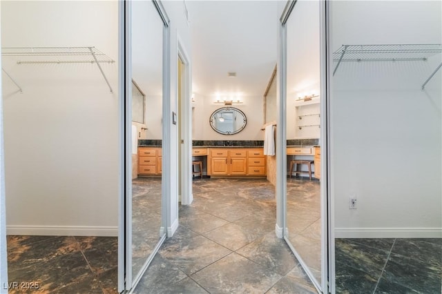 8424 Willowleaf Ct, Las Vegas, NV 89128 - full bathroom with vanity and a spacious closet