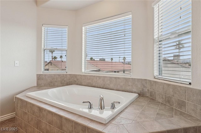 5541 Meridian Rain St, North Las Vegas, NV 89031 - full bathroom with a garden tub