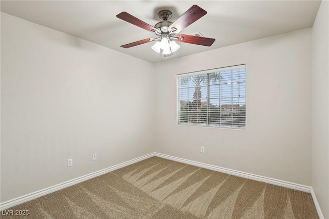 5541 Meridian Rain St, North Las Vegas, NV 89031 - empty room featuring carpet and ceiling fan