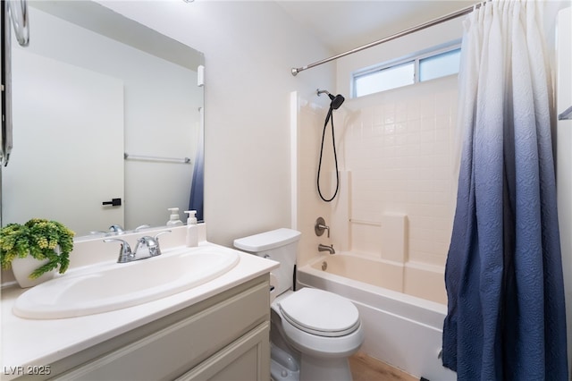 7909 Lovely Pine Pl, Las Vegas, NV 89143 - full bathroom with shower / bath combination with curtain and vanity