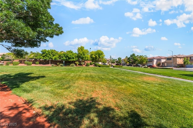 7909 Lovely Pine Pl, Las Vegas, NV 89143 - view of green lawn with a residential view