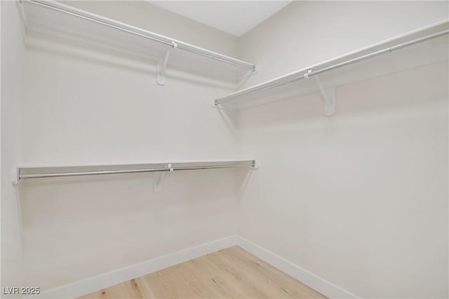 6125 Resort Ridge St, Las Vegas, NV 89130 - spacious closet with light wood-style flooring