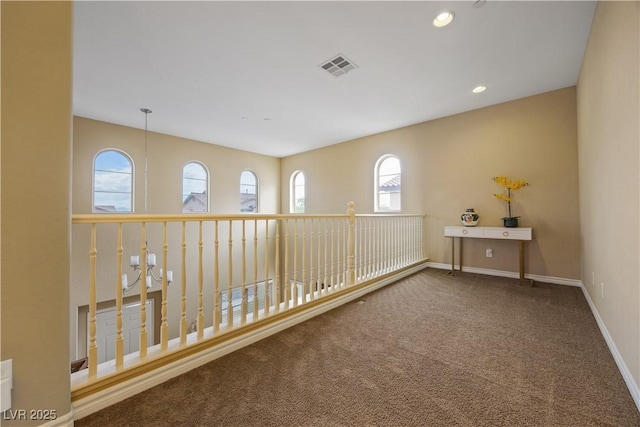 1084 Via Della Costrella, Henderson, NV 89011 - unfurnished room featuring carpet floors and recessed lighting