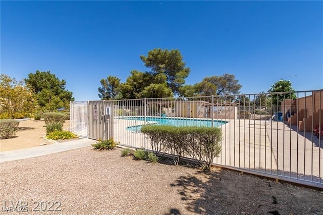 3393 Narod St, Las Vegas, NV 89121 - view of community pool