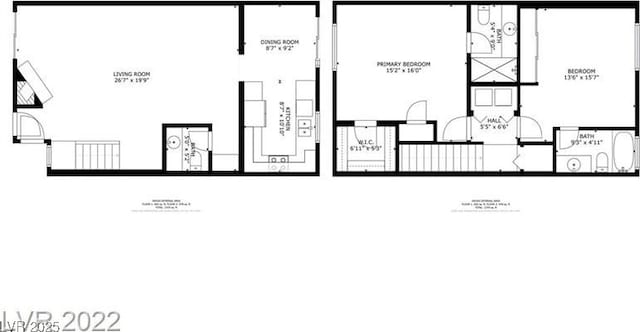3393 Narod St, Las Vegas, NV 89121 - view of floor plan / room layout