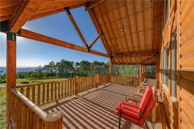 1458 W 6400 S, Cedar City, UT 84720 - view of wooden terrace