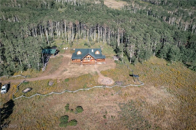1458 W 6400 S, Cedar City, UT 84720 - aerial overview of property's location with a heavily wooded area
