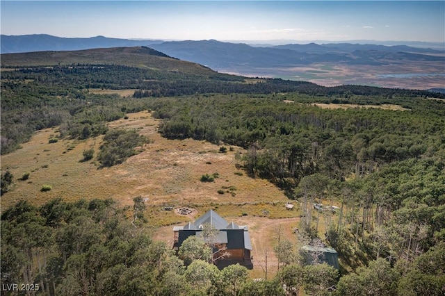 1458 W 6400 S, Cedar City, UT 84720 - view of mountain backdrop featuring a heavily wooded area