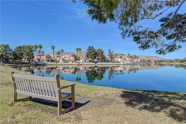 7629 Oyster Cove Dr, Las Vegas, NV 89128 - water view featuring nearby suburban area