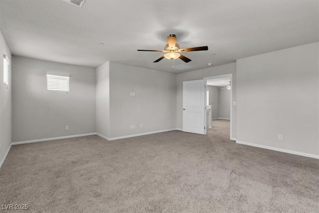 487 Via Renata, Henderson, NV 89044 - carpeted empty room featuring ceiling fan and baseboards