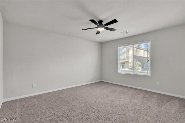 487 Via Renata, Henderson, NV 89044 - unfurnished room with ceiling fan and carpet