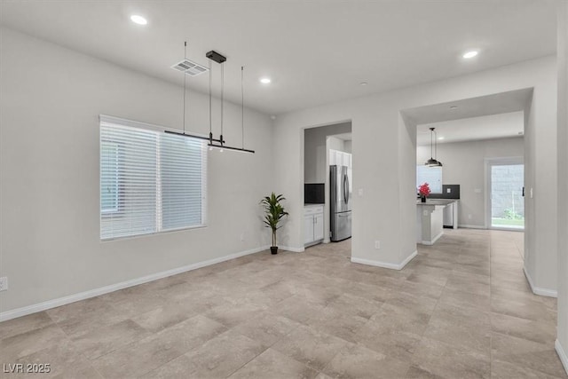 487 Via Renata, Henderson, NV 89044 - unfurnished living room featuring recessed lighting