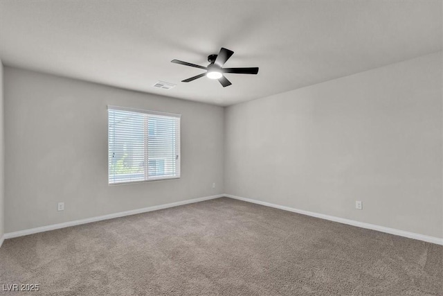 487 Via Renata, Henderson, NV 89044 - carpeted empty room featuring ceiling fan and baseboards